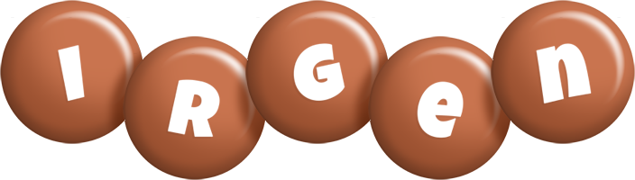 Irgen candy-brown logo