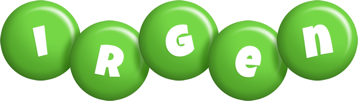 Irgen candy-green logo