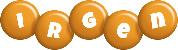 Irgen candy-orange logo