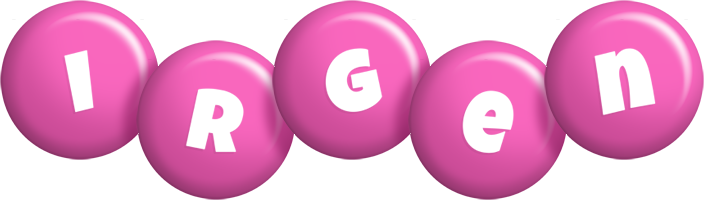 Irgen candy-pink logo