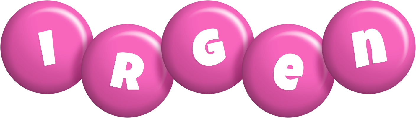 Irgen candy-pink logo