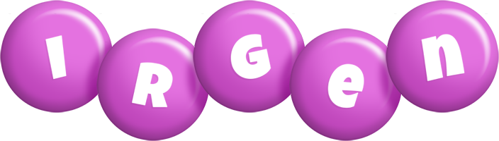 Irgen candy-purple logo