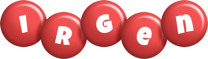 Irgen candy-red logo