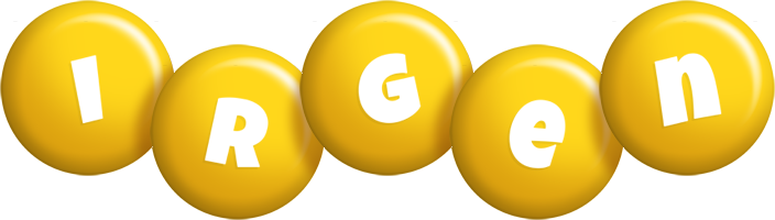 Irgen candy-yellow logo