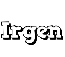 Irgen snowing logo