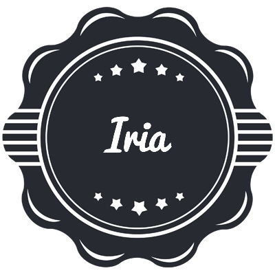Iria badge logo