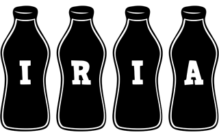 Iria bottle logo