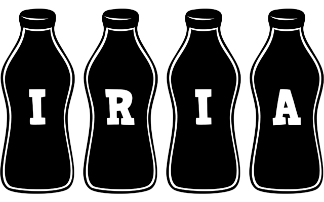 Iria bottle logo