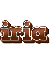 Iria brownie logo