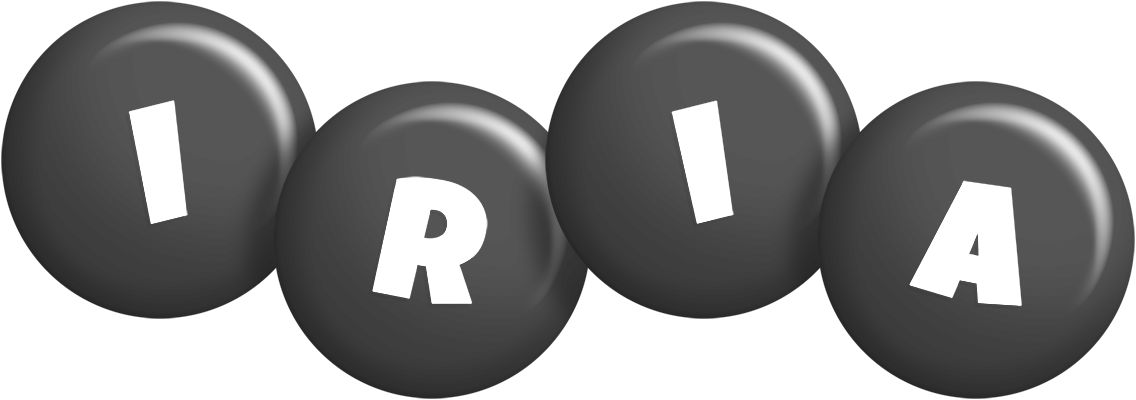 Iria candy-black logo