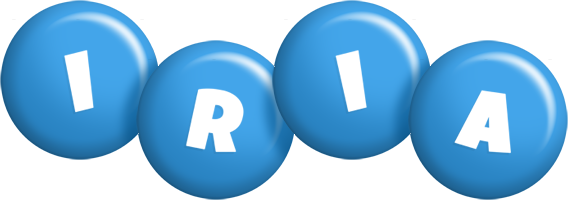 Iria candy-blue logo