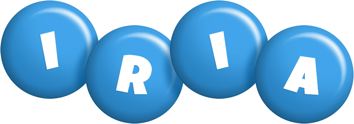 Iria candy-blue logo