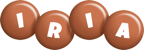 Iria candy-brown logo