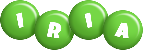 Iria candy-green logo