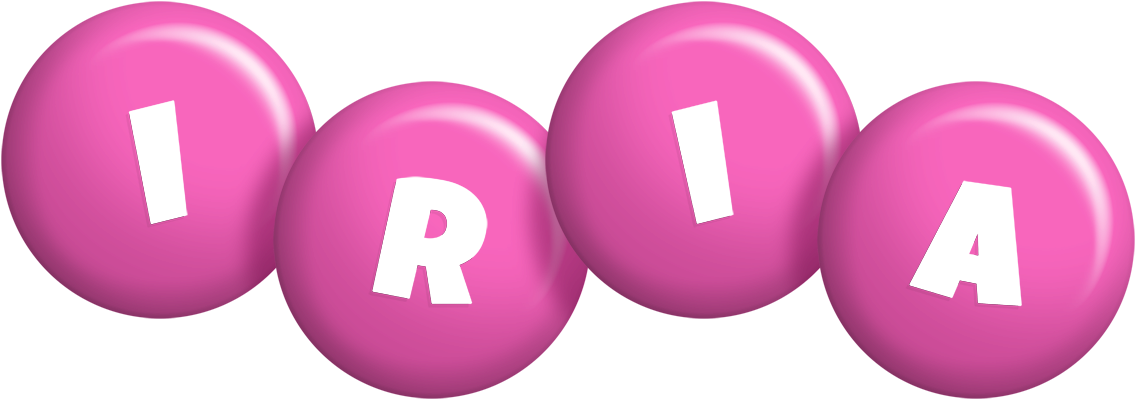 Iria candy-pink logo