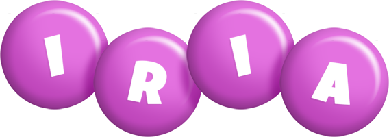 Iria candy-purple logo