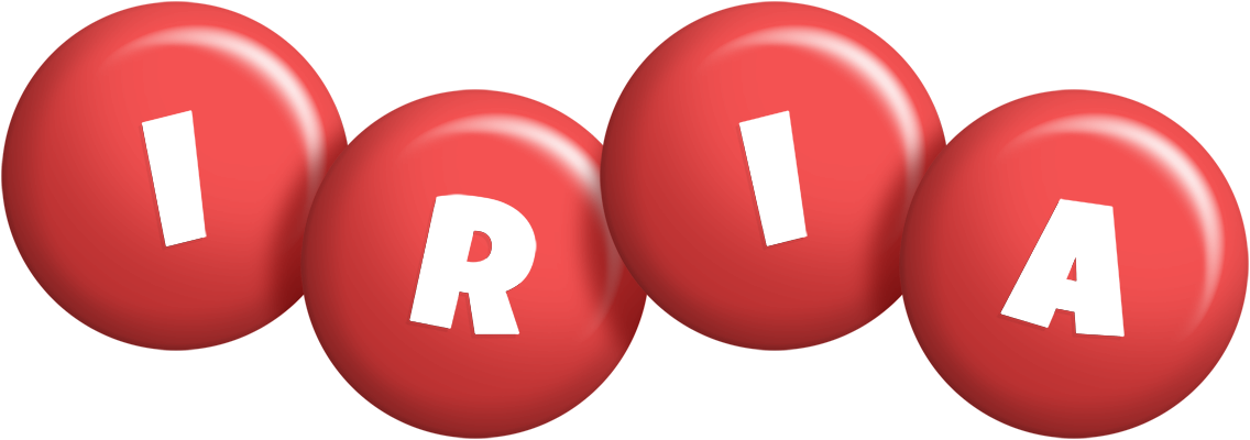 Iria candy-red logo