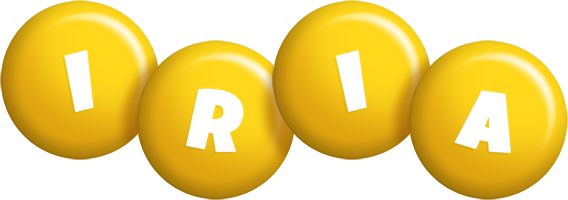 Iria candy-yellow logo