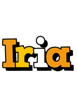 Iria cartoon logo