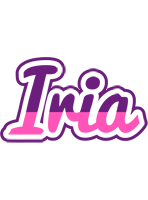 Iria cheerful logo