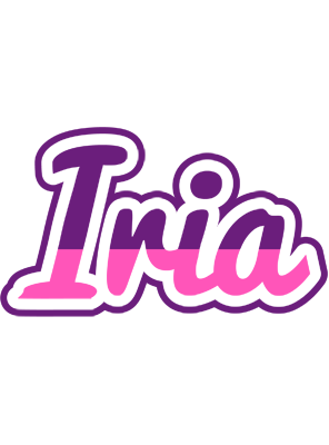 Iria cheerful logo