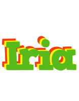 Iria crocodile logo