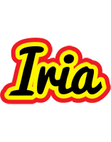 Iria flaming logo