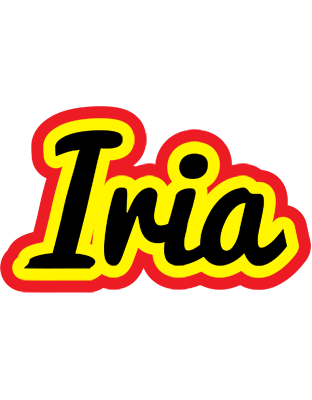 Iria flaming logo