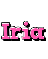 Iria girlish logo