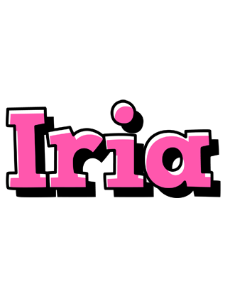 Iria girlish logo