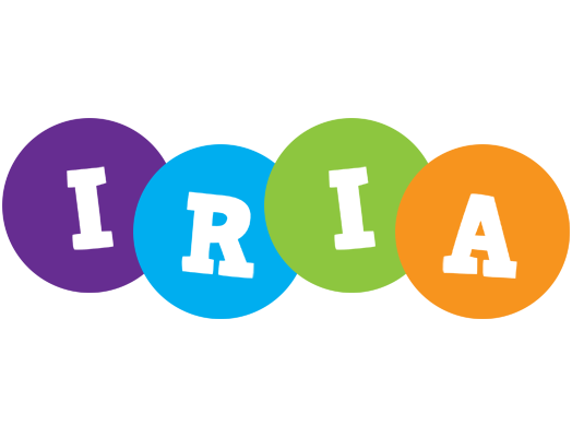 Iria happy logo