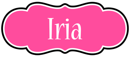 Iria invitation logo