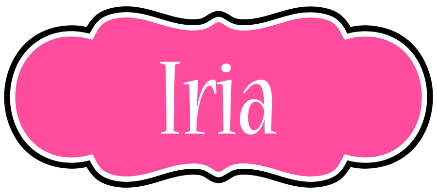 Iria invitation logo