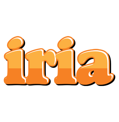 Iria orange logo
