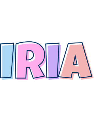 Iria pastel logo