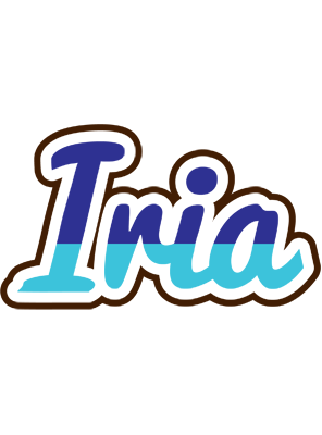 Iria raining logo