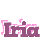 Iria relaxing logo