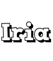 Iria snowing logo