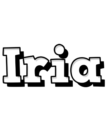 Iria snowing logo