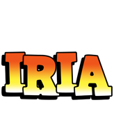 Iria sunset logo