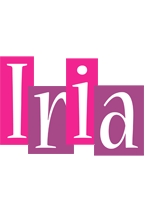 Iria whine logo