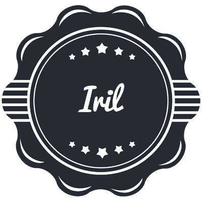 Iril badge logo