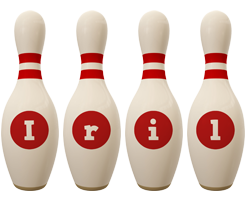 Iril bowling-pin logo