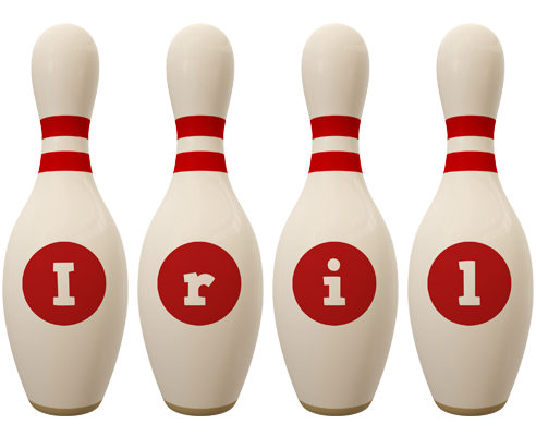 Iril bowling-pin logo