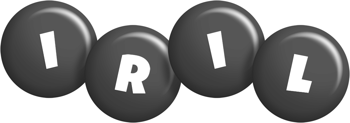 Iril candy-black logo