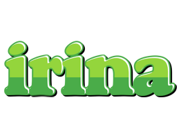 Irina apple logo