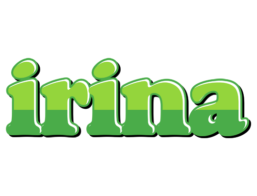 Irina apple logo