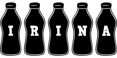 Irina bottle logo
