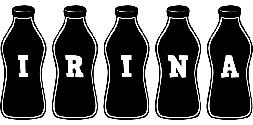 Irina bottle logo