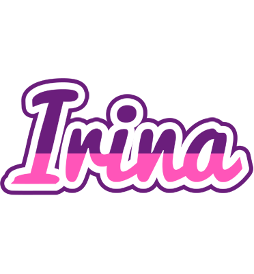 Irina cheerful logo